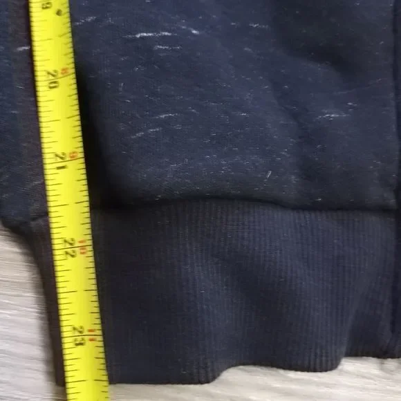 Adidas X Stella McCartney Crop Sweatpants Joggers size Small Black/Gray - Picture 11 of 12